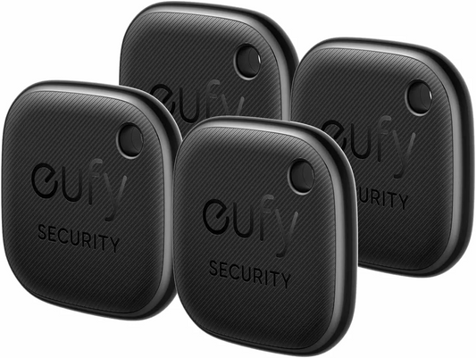 Eufy Security SmartTrack Link for iOS Series, Set of 4 pieces, Black E87B0012