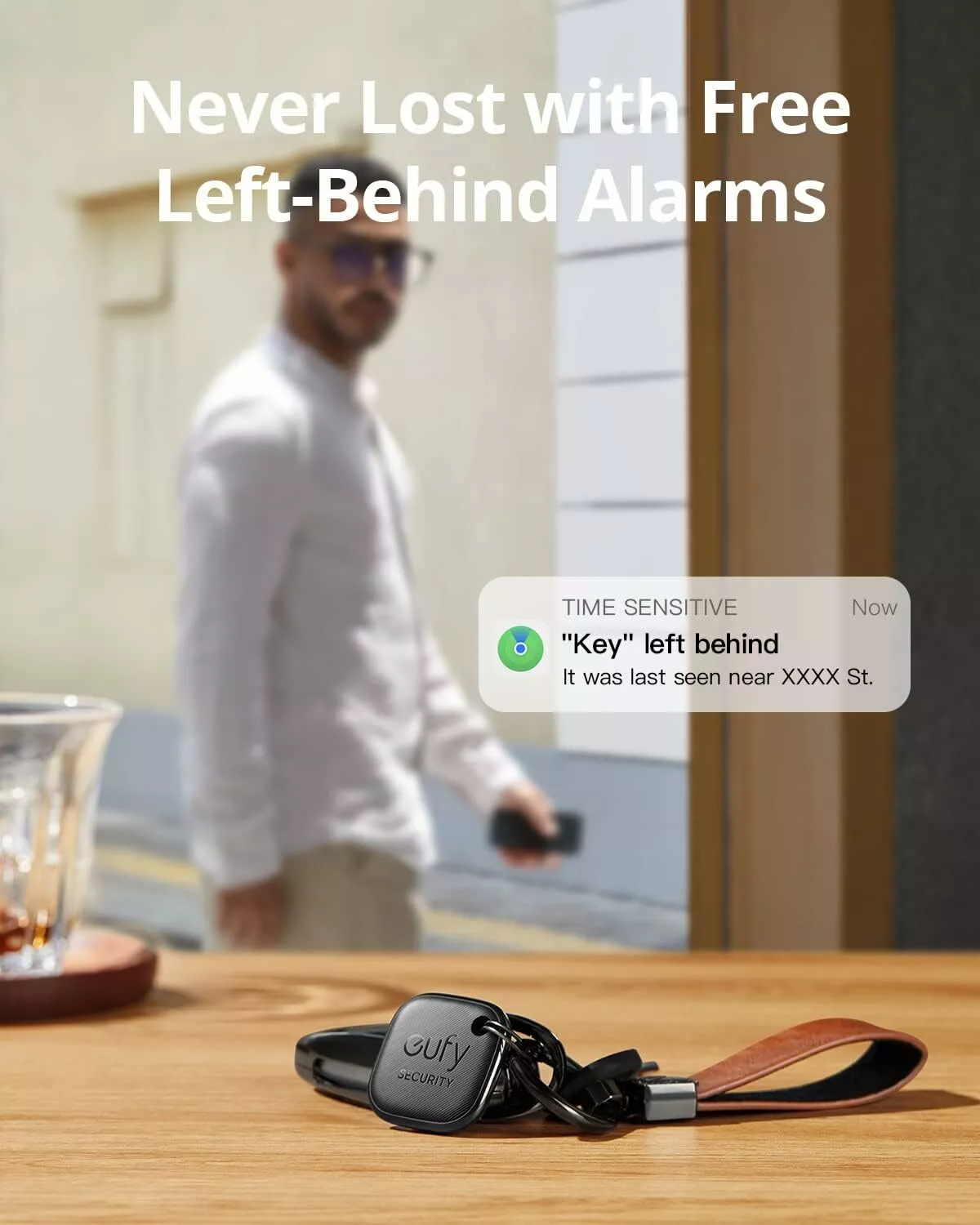 Eufy Security SmartTrack Link iOS sorozathoz, 2 darabos készlet, fekete E87B0011