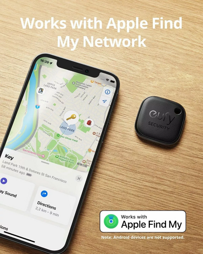 Eufy Security SmartTrack Link iOS sorozathoz, 2 darabos készlet, fekete E87B0011