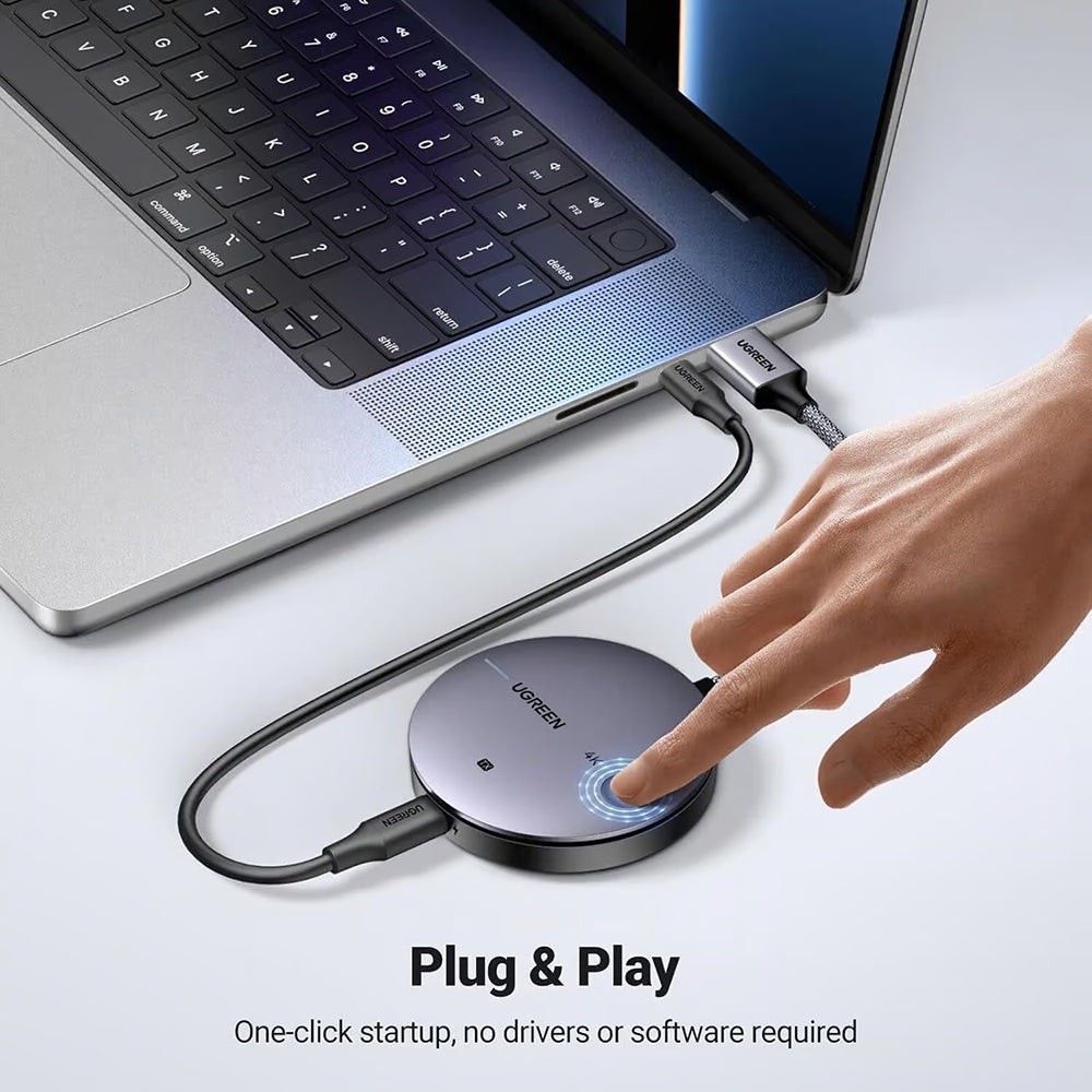 UGREEN CM586 Wireless HDMI Extender, 4K, Fekete