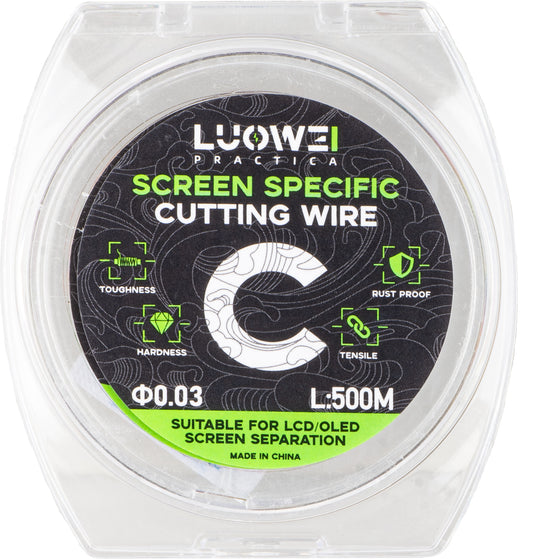 Luowei molibdén huzal, 0,03 mm, 500 m