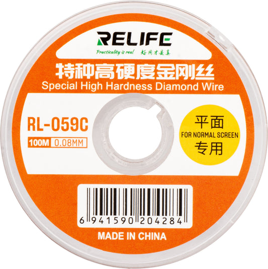 Relife RL-059C molibdén huzal, 0,08 mm, 100 m
