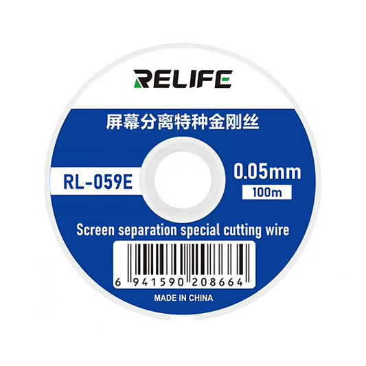 Relife RL-059E molibdén huzal, 0,05 mm, 100 m