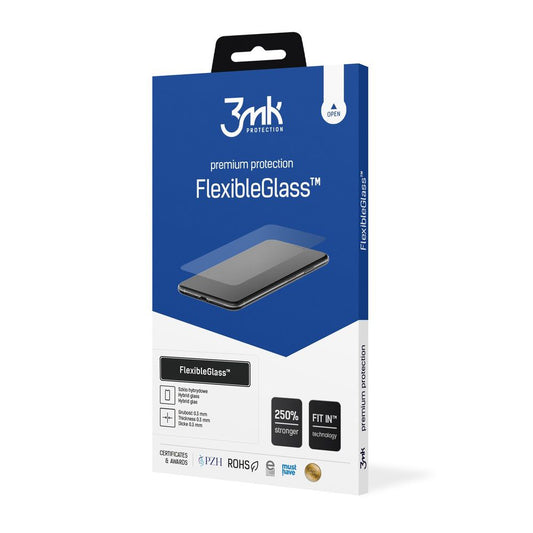 3MK FlexibleGlass Screen Protector for Samsung Galaxy A37 5G, Flexible Glass, Full Glue