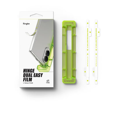 Ringke Dual Easy zsanérvédő fólia Samsung Galaxy Z Fold8 F971-hez, műanyag, 2 darabos készlet