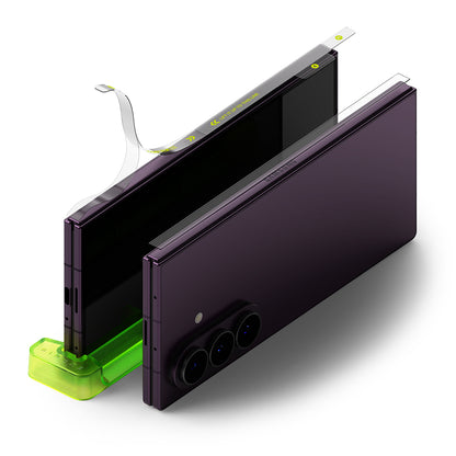 Ringke Dual Easy zsanérvédő fólia Samsung Galaxy Z Fold8 Ultra F976-hez, műanyag, 2 darabos készlet