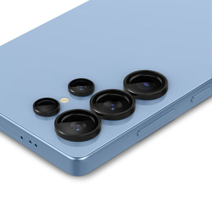 Hátsó kamera védőfólia Spigen GlastR EZ FIT Optik Pro HD Samsung Galaxy S25 Ultra S938-hez, Edzett üveg, 2 darabos készlet, Fekete