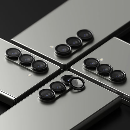Ringke hátsó kamera védőfólia Samsung Galaxy Z Fold6 F956-hez, Edzett üveg, 2 darabos készlet, Fekete