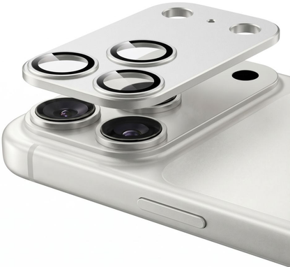 Tech-Protect CamFull Fit+ hátlapi kamera védőfólia Apple iPhone 18 Pro-hoz, edzett üveg, ezüst