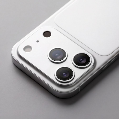 Tech-Protect CamFull Fit+ hátlapi kamera védőfólia Apple iPhone 18 Pro-hoz, edzett üveg, ezüst