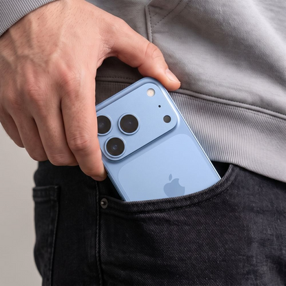 Tech-Protect CamFull Fit+ hátlapi kameravédő fólia Apple iPhone 18 Pro Max készülékhez, edzett üveg, világoskék
