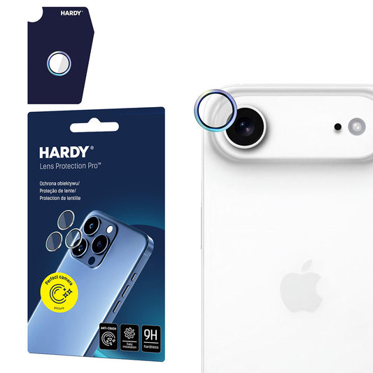 Hátsó kamera védőfólia 3MK Hardy Protection Pro Apple iPhone 17 Air-hoz, Edzett üveg, Többszínű