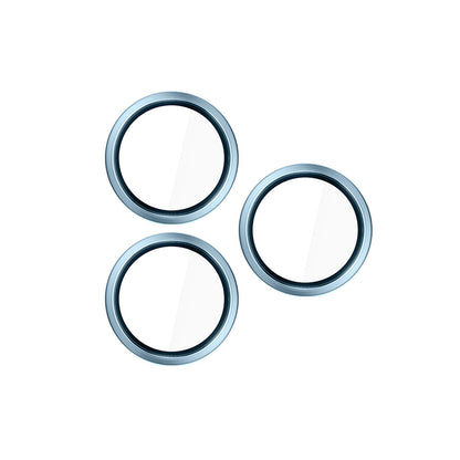 Hátsó kamera védőfólia 3MK Hardy Protection Pro Apple iPhone 17 Pro Max / 17 Pro készülékhez, Edzett üveg, Kék