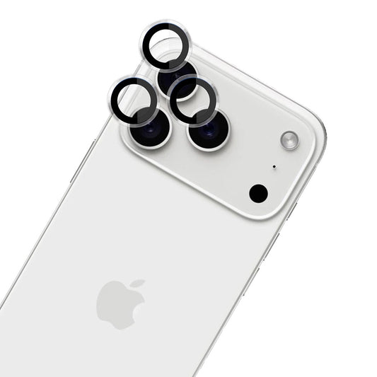 Hátsó kamera védőfólia 3MK Hardy Protection Pro Apple iPhone 17 Pro Max / 17 Pro készülékhez, Edzett üveg, Átlátszó