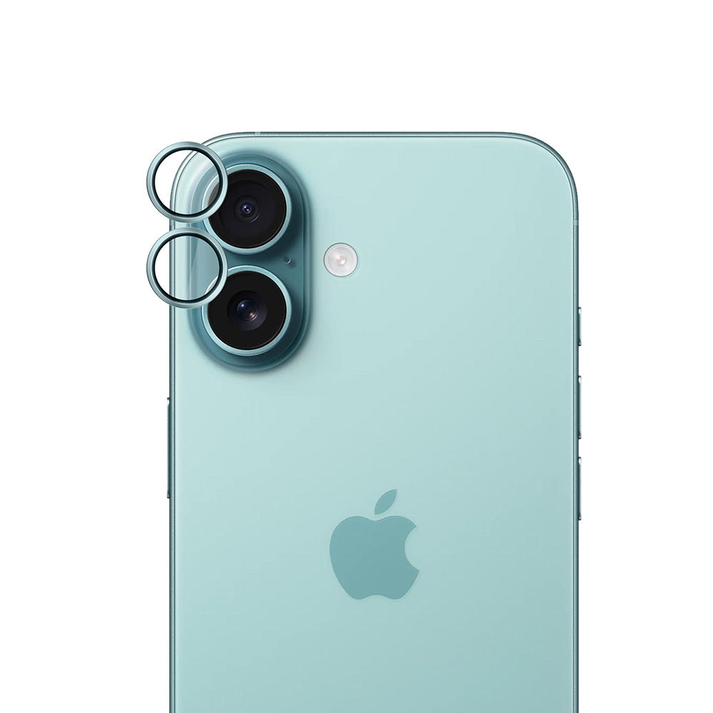 Hátsó kamera védőfólia 3MK Hardy Protection Pro Apple iPhone 17-hez, Edzett üveg, Zöld