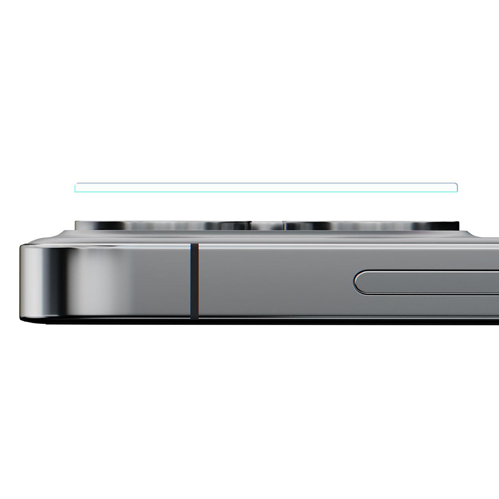 3MK Pro Full Cover hátlapi kamera védőfólia Apple iPhone 14 Pro-hoz, edzett üveg, átlátszó