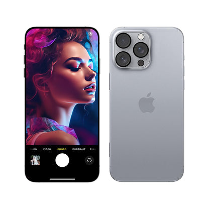 Hátlapi kamera védőfólia 3MK Pro Full Cover Apple iPhone 17-hez, Edzett üveg, Fekete