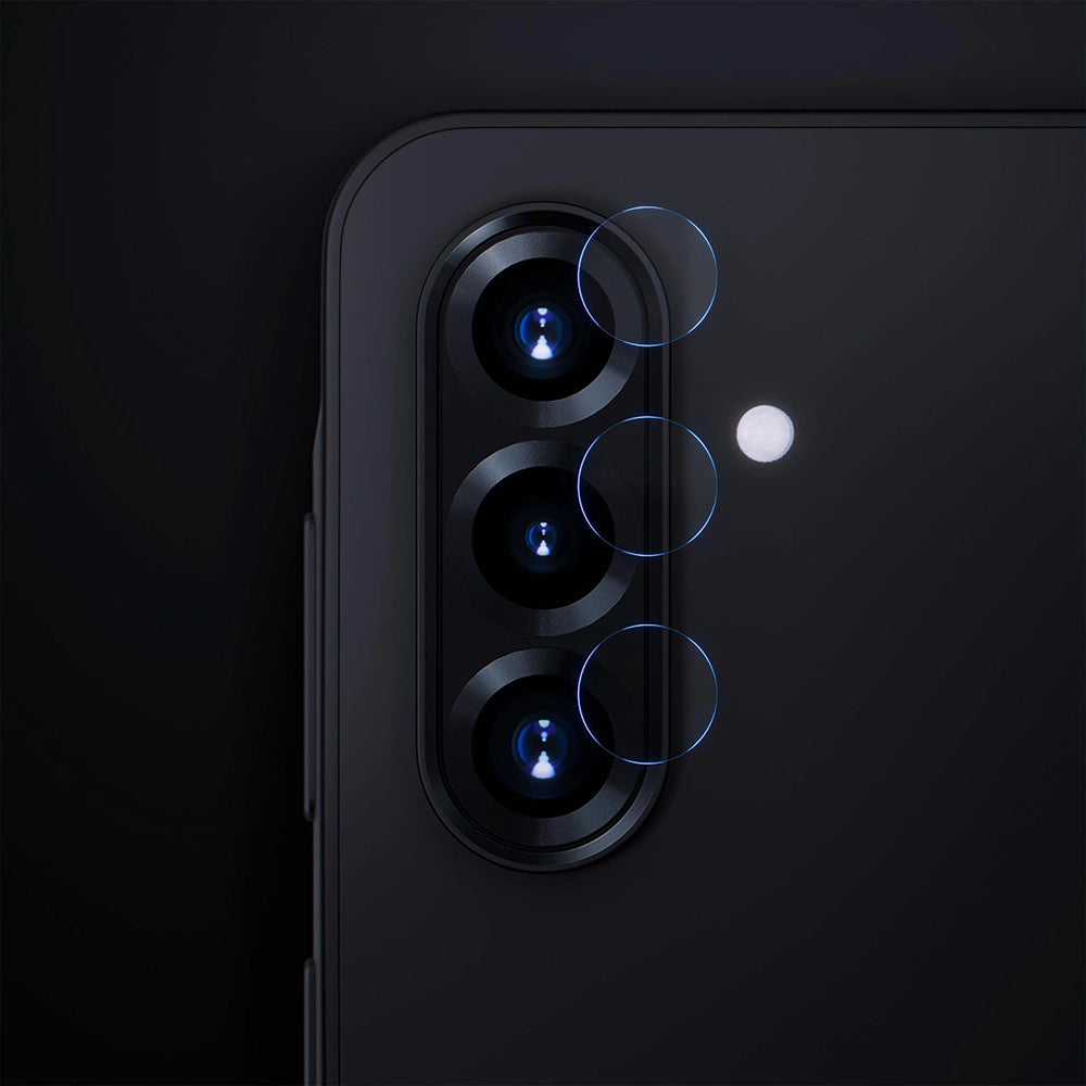 Hátsó kamera védőfólia 3MK Protection Apple iPhone 17-hez, Edzett üveg, 4 darabos készlet, Átlátszó