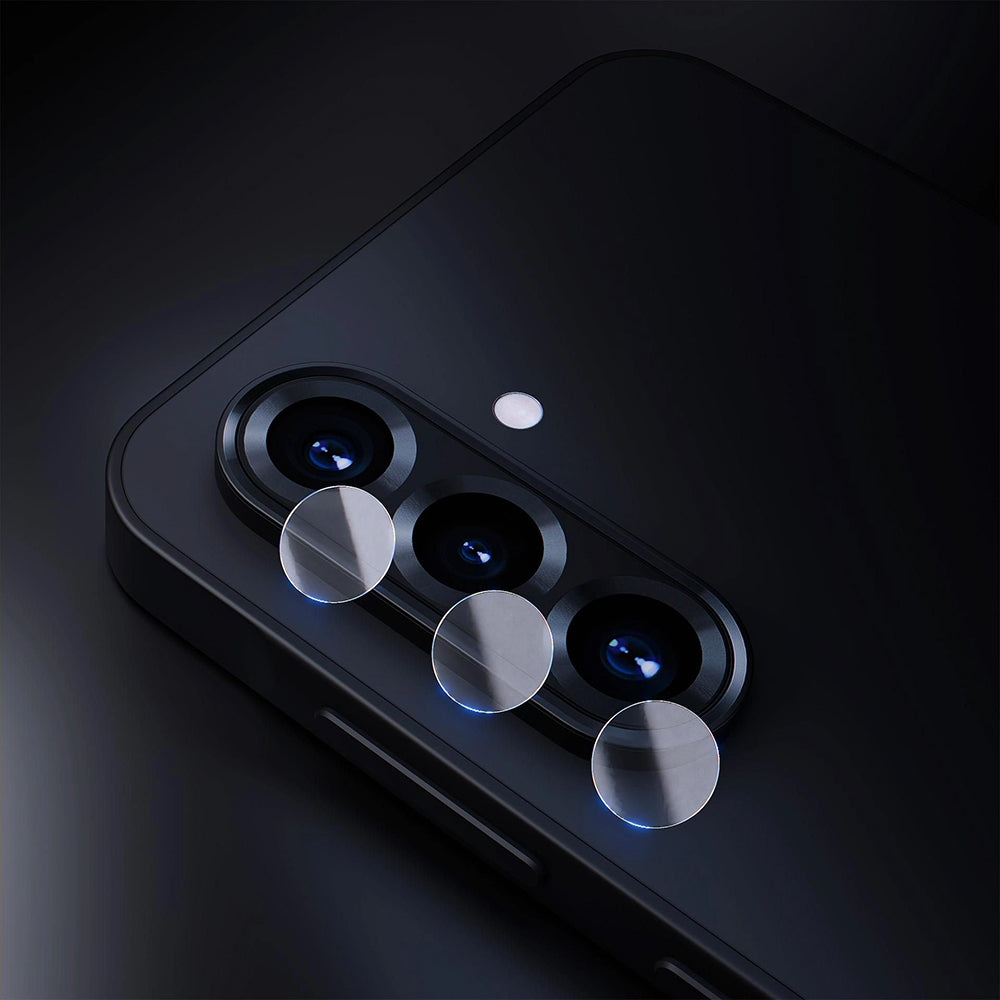 Hátsó kamera védőfólia 3MK Protection Apple iPhone 17-hez, Edzett üveg, 4 darabos készlet, Átlátszó