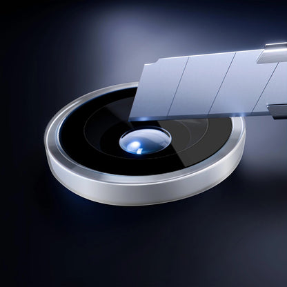 3MK Protection Pro hátlapi kamera védőfólia Apple iPhone 15-höz, edzett üveg, szürke