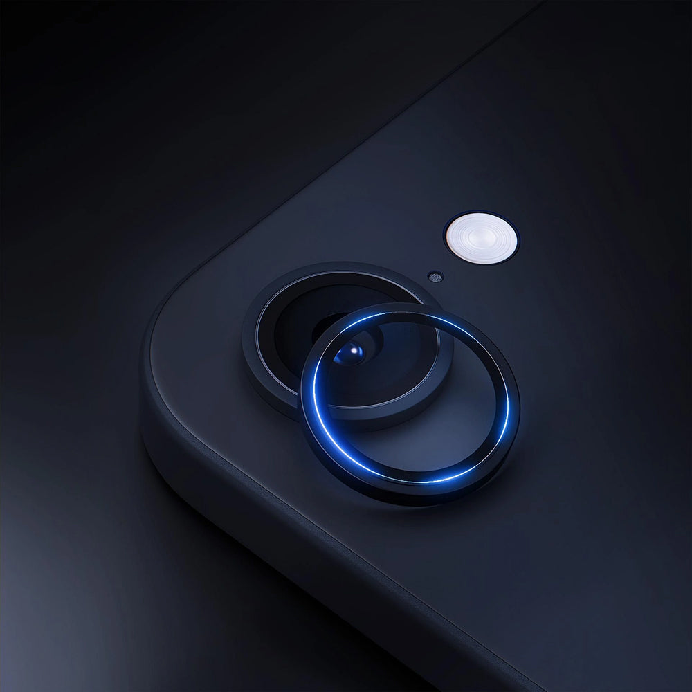 Hátsó kamera védőfólia 3MK Protection Pro Apple iPhone 17-hez, Edzett üveg, Fekete