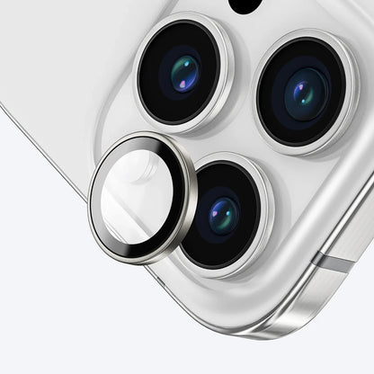 Anank AR hátlapi kamera védőfólia Apple iPhone 16 Pro Max / 16 Pro készülékhez, edzett üveg, ezüst