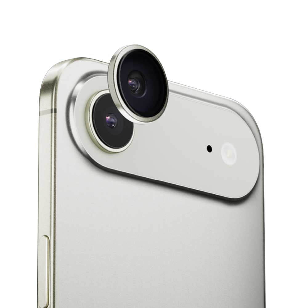 Anank AR hátsó kamera védőfólia Apple iPhone 17 Air-hez, Edzett üveg, Arany színű