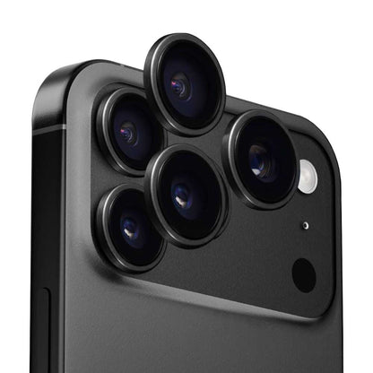 Anank AR hátsó kamera védőfólia Apple iPhone 17 Pro Max / 17 Pro készülékhez, Edzett üveg, Fekete