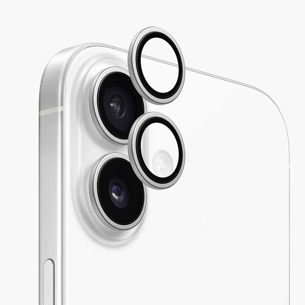 Anank AR hátsó kamera védőfólia Apple iPhone 17-hez, Edzett üveg, Ezüst