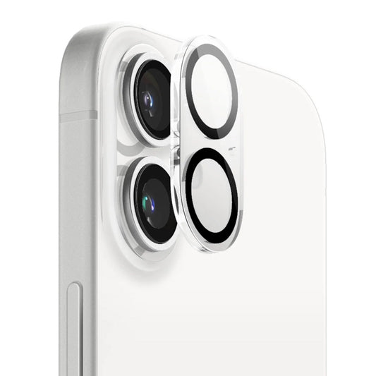 Anank Guard hátlapi kamera védőfólia Apple iPhone 16 Plus / 16 készülékhez, edzett üveg, fekete
