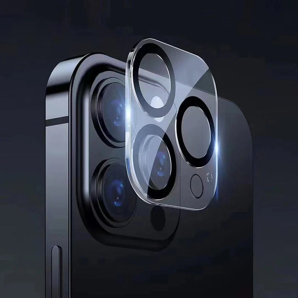 Anank Guard hátlapi kamera védőfólia Apple iPhone 16 Plus / 16 készülékhez, edzett üveg, fekete