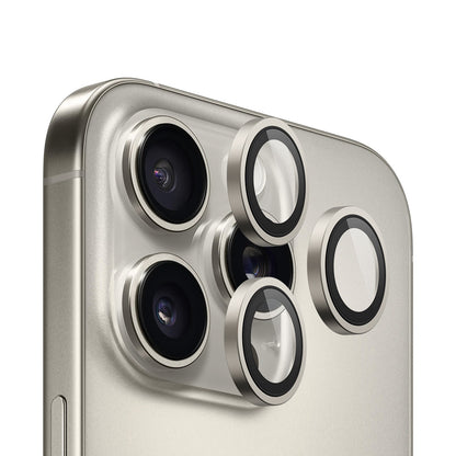 Blueo 99 Anti-Reflektív HD hátlapi kamera védőfólia Apple iPhone 16 Pro Max / 16 Pro készülékhez, edzett üveg, fémes szürke