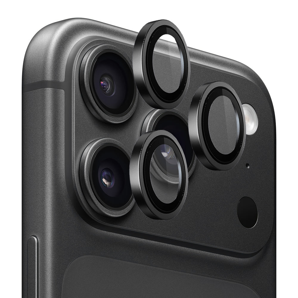 Blueo 99 tükröződésmentes HD hátlapi kameravédő fólia Apple iPhone 18 Pro / 18 Pro Max készülékhez, edzett üveg, fekete