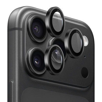 Blueo 99 tükröződésmentes HD hátlapi kameravédő fólia Apple iPhone 18 Pro / 18 Pro Max készülékhez, edzett üveg, fekete