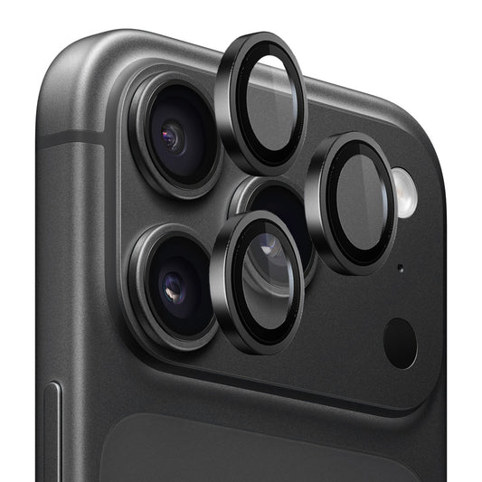 Blueo 99 tükröződésmentes HD hátlapi kameravédő fólia Apple iPhone 18 Pro / 18 Pro Max készülékhez, edzett üveg, fekete