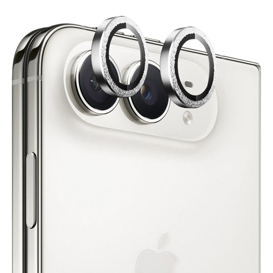 Blueo Diamond védőfólia a hátlapi kamerához Apple iPhone Duo készülékhez, edzett üveg, ezüst színű