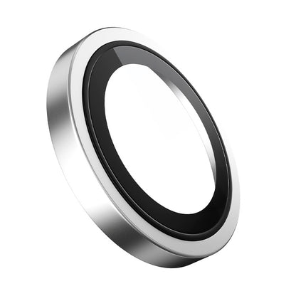 Blueo Metal Frame hátlapi kamera védőfólia Apple iPhone 14 Pro Max / 14 Pro készülékhez, edzett üveg, ezüst