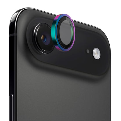 Blueo Metal Frame hátsó kamera védőfólia Apple iPhone 17 Air-hoz, Edzett üveg, Többszínű
