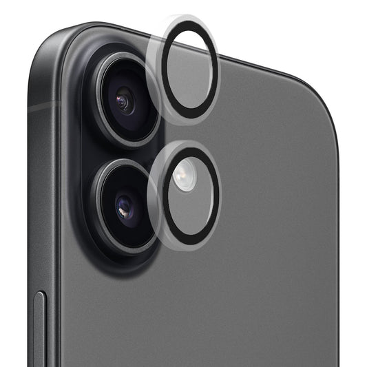 Védőfólia Blueo Metal Frame az Apple iPhone 17 hátsó kamerájához, Edzett üveg, Átlátszó