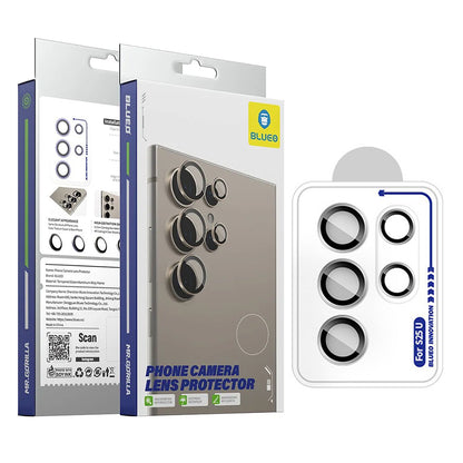 Blueo hátsó kamera védőfólia Samsung Galaxy S26 Plus S947 / S26 készülékhez, Edzett üveg, Ezüst színű