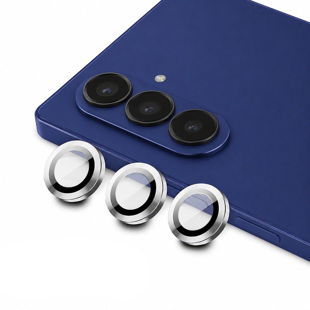 Blueo hátlapi kamera védőfólia Samsung Galaxy Z Fold8 Ultra F971 / Z Fold7 F966 készülékhez, edzett üveg, ezüst