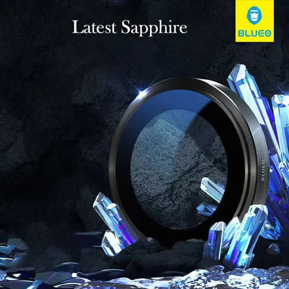 Blueo Sapphire Crystal Rear Camera Protective Film for Apple iPhone 14 Pro Max / 14 Pro, Tempered Glass, Silver