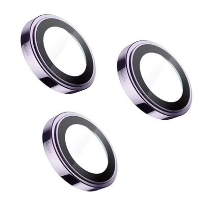 Blueo Sapphire Crystal hátlapi kamera védőfólia Apple iPhone 14 Pro Max / 14 Pro készülékhez, edzett üveg, lila