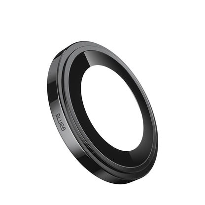 Blueo Sapphire Crystal hátlapi kamera védőfólia Apple iPhone 16 Pro Max / 16 Pro készülékhez, edzett üveg, fekete