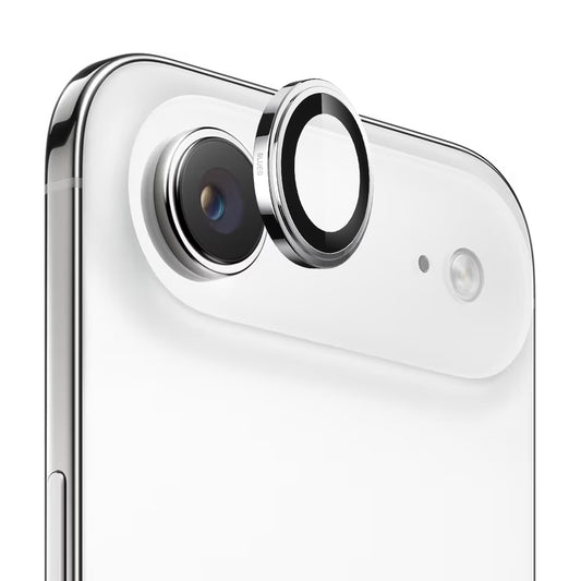 Blueo Sapphire Crystal hátsó kamera védőfólia Apple iPhone 17 Air-hez, Edzett üveg, Ezüst színű