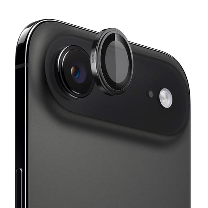 Blueo Sapphire Crystal hátsó kamera védőfólia Apple iPhone 17 Air készülékhez, Edzett üveg, Fekete
