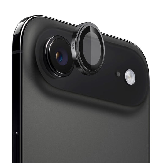 Blueo Sapphire Crystal hátsó kamera védőfólia Apple iPhone 17 Air készülékhez, Edzett üveg, Fekete