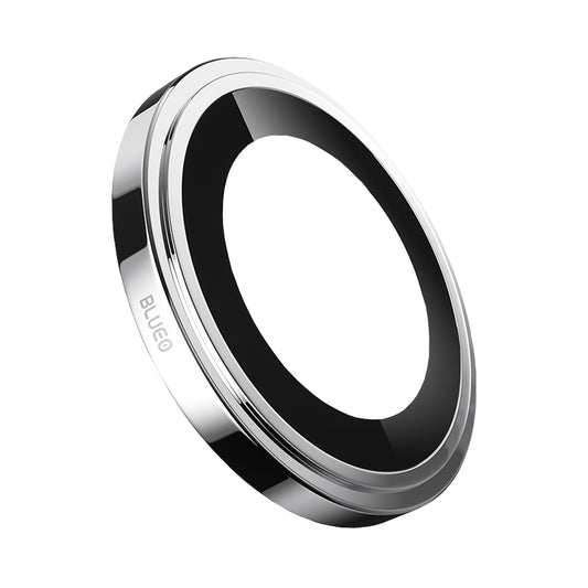 Blueo Sapphire Crystal hátlapi kameravédő fólia Apple iPhone 18 Pro / 18 Pro Max készülékhez, edzett üveg, ezüst színű