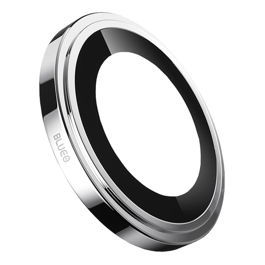 Blueo Sapphire Crystal hátlapi kameravédő fólia Apple iPhone Duo készülékhez, edzett üveg, ezüst színű