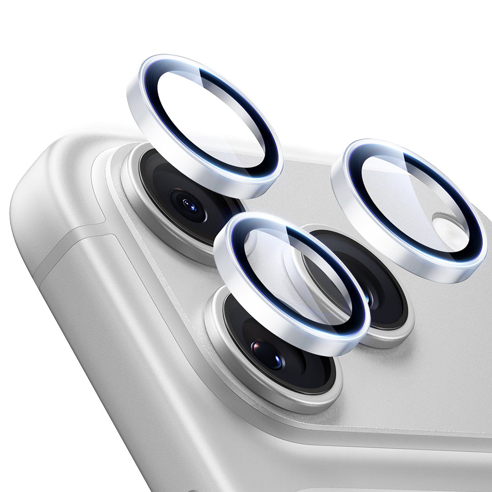 ESR Armorite hátlapi kamera védőfólia Apple iPhone 18 Pro / 18 Pro max készülékhez, edzett üveg, ezüst